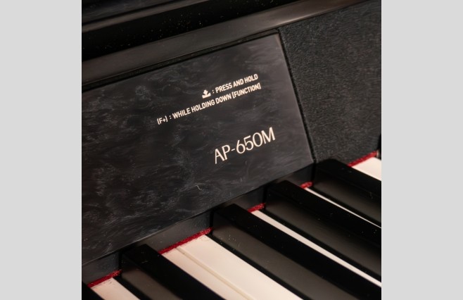 Used Casio AP650 Satin Black Digital Piano Complete Package (SN:927ADC532003504) - Image 6
